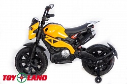 Мотоцикл Moto Sport YEG2763, оранжевый (ToyLand, DLS01_оранж) - миниатюра